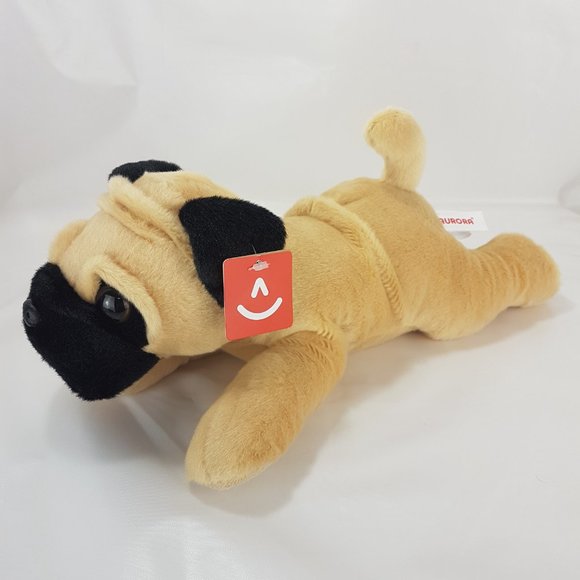 NWT AURORA Pug-ger Dog Plush Stuffed Animal Toy Lovey Pets Puppy Pug Dog - Picture 14 of 16